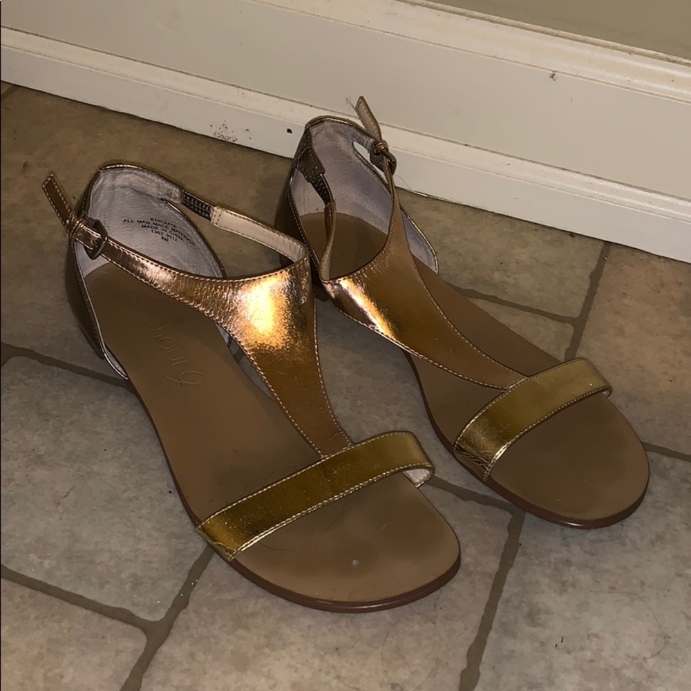Gold Sandals